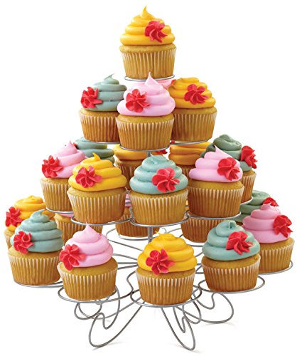 Wilton Cupcakes 'N More Cupcake Stand, 4 Tier Dessert Stand