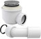 Ablaufgarnitur/Ablauf 52mm Dusche Siphon Duschtasse Duschwanne ABS Abdeckplatte in chrom