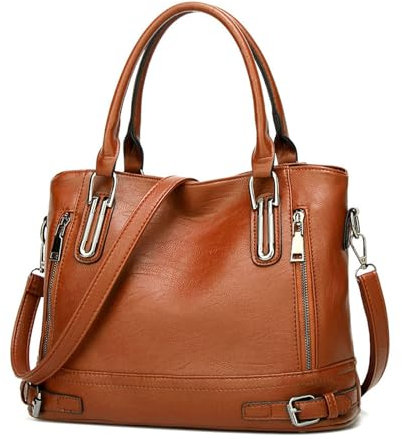 VINBAGGE Sac a Main Femme Cuir Sacs à Main Sac Portés Main Hobo Bags Sac à Main Bandoulière Sac Fourre Tout Sac Porté Epaule Sacoche Femme pour Shopping Travail