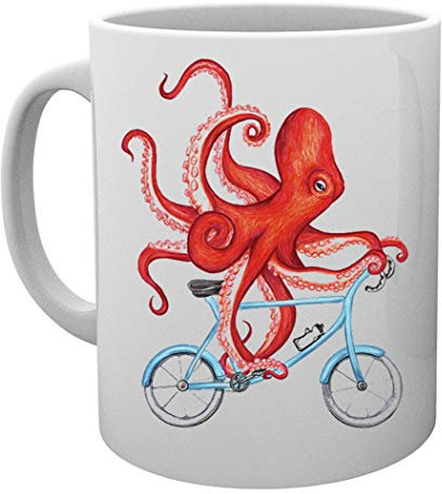 Cyclisme Poulpe Tasse Mug Cup