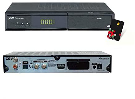 CGV RÉCEPTEUR TNT HD Premio Sat HD-W5 (Astra 19.2°) + Carte TNTSAT