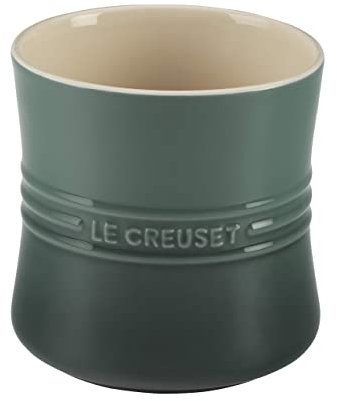 LE CREUSET Stoneware Utensil Crock, 2-3/4-Quart, Artichaut