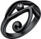 FaithHeart herren Bandring mit Vintage Horus Auge herren männer Bandringe mit Strasssteine Siegelring in Ringgröße 59 für Vatertag/Valentinstag/Geburtstag