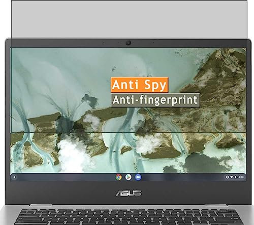 Vaxson Anti Spy Schutzfolie kompatibel mit ASUS Chromebook CX1 CX1400 CX1400CKA 14 Laptop Display folie folien Displayschutzfolie ( nicht Panzer Schutz Glas folie SchutzGlas nicht PanzerGlas )