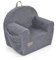 Albero Mio Schaumstoffsessel Cord | Leichter Kindersessel mit Griff | Bequemer und weicher Schaumstoffsessel | Ideal für das Kinderzimmer | 50x35x45 cm | Esche