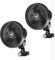 AC Infinity CLOUDRAY S6 2er-Pack, Growzelt-Clip-Ventilator, 15cm langlebiger EC-Motor, 10 benutzerdefinierte Windgeschwindigkeiten und 10-stufige Oszillation, Hydrokultur-Umwälzkühlung, 2 Stück