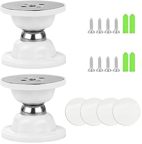 Bamyli 2Pcs Magnetic Door Catch, Magnetic Door Stop, Magnetic Door Holder Door Latch Wall Protector Door Stops No Drilling for RV Camper Motor Boat Compartment Home