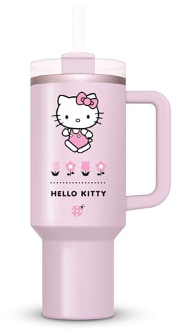 PYRAMID Botella Con Pajita Hello Kitty 1180Ml