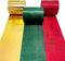 60m Weihnachts-Satinband 50mm Rot-grün-goldenes Breit Satinband für Frohe Weihnachten Urlaub DIY Basteln Geschenke Verpackung Einladungskarte Party Hintergrund Hochzeit Bachelorette Geburtstag