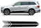 Edition 1 AMG Aufkleber Autotür Seitenstreifen Rock Aufkleber, Für M=ercedes B=ENZ GL Klasse X164 X166 GL450 GL500 Zubehör