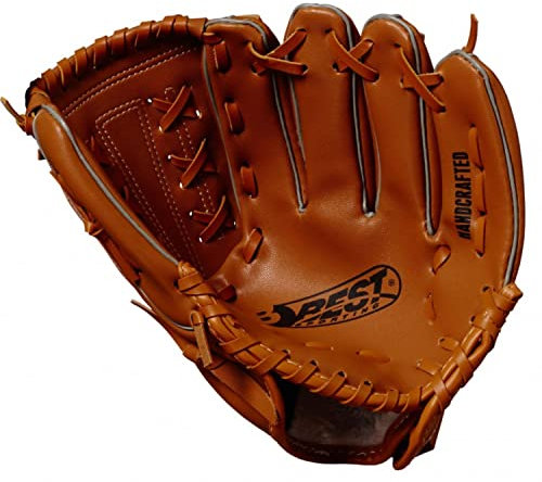 Best Sporting Baseballhandschuh braun-Natur aus Kunstleder, Größe Senior, 11 ''