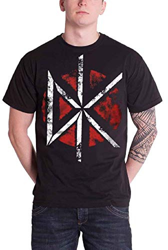Plastic Head Dead Kennedys Distressed Dk Logo Men's T-Shirt Black Small