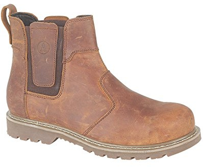 Amblers Abingdon Dealer Boot Brown Crazy Horse