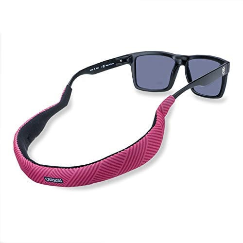 Carson Unisex schwimmendes Brillenband, Crimson, Universal