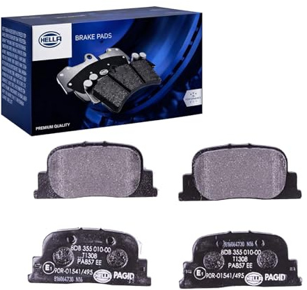 HELLA 8DB 355 010-001 Bremsbeläge | Kompatibel mit: TOYOTA CAMRY, PRIUS Liftback
