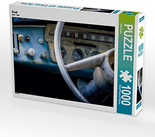 CALVENDO Puzzle Saab 1000 Teile Puzzle quer | 1000 Teile Lege-Größe 64 x 48 cm Foto-Puzzle für glückliche Stunden