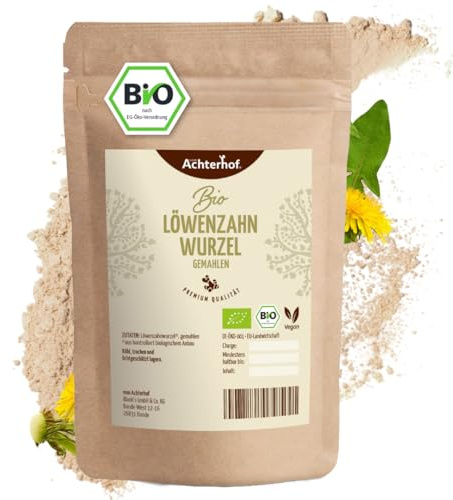 Löwenzahnwurzel Pulver BIO (250g) | LÖWENZAHNWURZELPULVER | Löwenzahn-Wurzel gemahlen| natürlich vom Achterhof