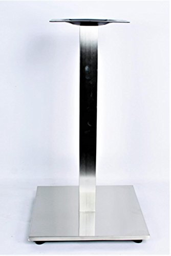 Tischgestell 105cm Tischfuß Gestell Edelstahl eckiger Fuß Modell Wiesbaden