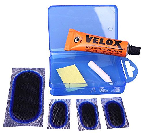 Velox Tubeless Tyre Repair Kit - No Seal/Bicycle Cycle Cycling Biking Bike Flat Tire Mountain MTB Road Maintenance Workshop Fix Accessories Patch Essential Fixing Cement Solution Lightweight Tool