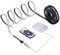 sinzau Bande LED à Piles Décorer pour DIYer: Auto Adhésif 2M Ruban Lumineux a Pile Télécommande 17 Touches Dimmable - Décoration d'intérieur DIY Éclairage de Fond TV Décoration D'escaliers