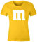 MoonWorks® Damen T-Shirt Gruppen-Kostüm M Aufdruck Kostüm Fasching Karneval Verkleidung gelb XXL