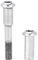 Tornillo De Bloqueo del Eje Ensamblado Tornillo Lugar Plegable Piezas De Repuesto De Perno Fijo para Xiaomi M365 Scooter Eléctrico (Color : Plata)