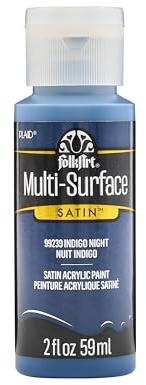 FolkArt 99239 Multi-Surface Paint Indigo Night, 2 oz, 2 oz