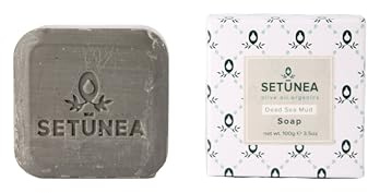 Setunea Organic Olive Oil and Dead Sea Mud Soap Bar 2 x 100g