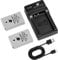 DSTE EN-EL24 Camera Battery (2-pack) and Charger Compatible with Nikon 1 J5