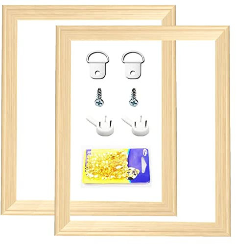 Cyauatt Leinwand-Holzkeilrahmen, 40,6 x 50,8 cm, 2er-Set, 40,6 x 50,8 cm (16 x 50,8 cm)