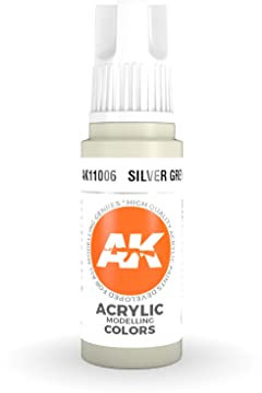 AK Acrylics 3Gen AK11006 Silver Grey (17ml)