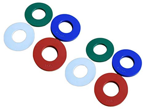 Cfty Micro Weight Set Fractional Weight Plates Set Olympic Barbell Plates Srt Small Weight Set for Olympic Barbell or Dumbbell, 8 Pieces weight plate (Size : 5KG SET)
