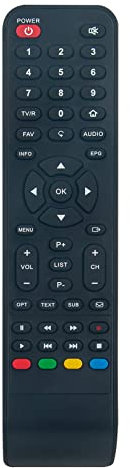 Ersatzfernbedienung -VINABTY-fit für Strong HD DVBT Receiver Fernbedienung SRT8540 SRT8210 SRT8211 SRT8541 SRT7006 SRT7007 SRT7403 SRT8212 SRT7501 SRT7504 SRT7521 SRT7402