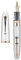 Jinhao 9019 Füllfederhalter, Dadao Serie #8, extra feine Feder, transparenter Acrylschaft mit goldenem Clip, großer Schreibstift