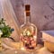 Blulu LED Flaschenlicht mit Spruch Schön Dass Es Dich Gibt Flasche Beleuchtete Dekoflasche mit LED Licht Trockenblumen Leuchtflasche Geschenk für Frauen Geburtstag Hochzeit Weihnachten