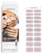 NEONAIL Gel Stickers Easy On - M04 - Beige - Kit Semipermanente - Unghie Gel Adesive UV - Smalto Adesivo - Decorazioni - Nail Art Con Lampada UV