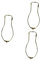Uonlytech 3St Lampengestell aus Horn tischlampe the desk lamp Lampenständer kristallampen leuchte Hupe Lichthalterung Hupenlampenhalterung Beleuchtung Trompete eiserne Lampe Lichtständer