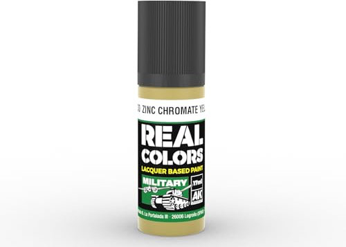 AK Real Colors RC930 Zinc Chromate Yellow (17ml) (Old RC263)