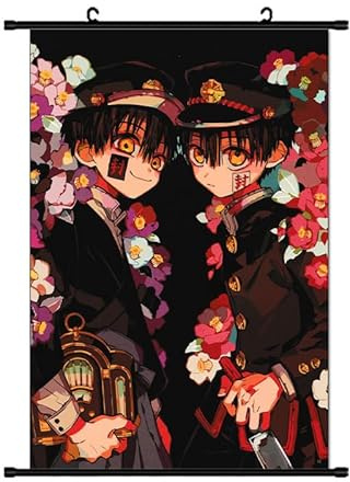 Anjinguang Hanako Kun Poster mit Aufschrift Toilet Bound, Anime, Yugi Amane Yugi Tsukasa, Leinwandposter zum Aufhängen, Gemälde, Bild, Manga, Heimdekoration, 40 x 60 cm