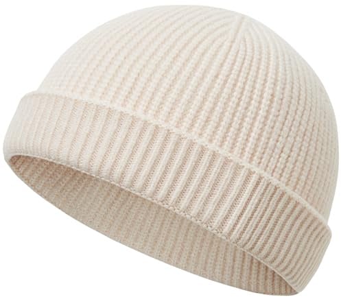 PHILIGHTS Fisherman Beanie-Mütze, dünne Wolle, für Herren, Damen, Trawler, Totenkopfmützen