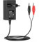 NASTIMA 6V 0,5A Cargador de batería de Plomo ácido Sellado (SLA) para batería Moultrie con Pinzas Rojas y Negras y luz indicadora LED