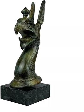 Griffin Statue Löwe Adler Kreatur echte Bronze antike griechische Mythologie Statue Skulptur