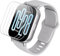FDHYFGDY 3 Piezas Protectores de Pantalla para Xiaomi Redmi Watch 5 Active Cristal Templado, Película Protectora Dureza 9H, [Sin Burbujas] [Antirrayas]
