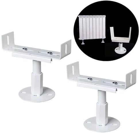 Pieds De Radiateur Traditionnels Pour Radiateur Hauteur Réglable Base En Acier Support De Sol Supports De Radiateur À Colonnes Pour Raditeurs Colonnes