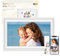 Eptusmey Digitaler Bilderrahmen WLAN 15,6 Zoll Groß Eichenholz Bilderrahmen 32GB 1920 × 1080 FHD IPS Touchscreen, Fotos/Videos Sofort über Uhale APP Teilen, Tolles Geschenk für Frauen und Männer