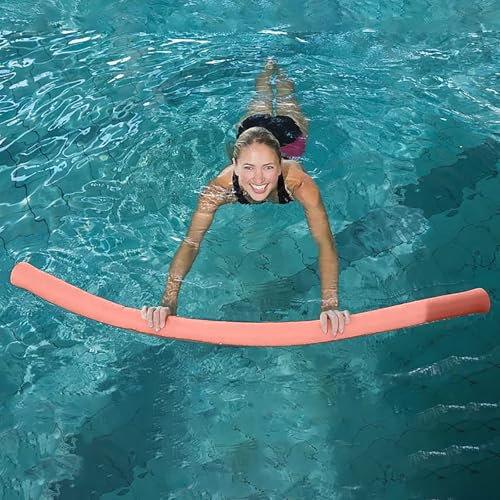 Schwimmnudel Mehrfarbige Schwimm Schaumstoff,120cm Poolnudel Schwimmstange Pool Wassernudel Aquagymnastik,Lange Hohl-Schwimmnudeln für Bastelprojekte,Schwimmhilfe Strand,1 Stück (B)