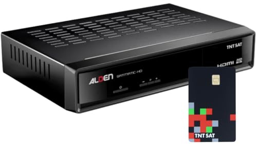 Décodeur Satellite TNTSAT HD Astra + Carte valable 4 Ans + Câble HDMI