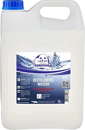 ROBBYROB Destilliertes Wasser 5L Winterartikel
