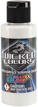 Createx Wicked Glow Base 60 ML/2 OZ Glow-in-the-Dark Cream Paint
