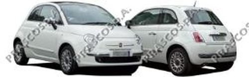 PRASCO Blende, Stoßfänger FT0302104 vorne links | Kompatibel mit: FIAT 500